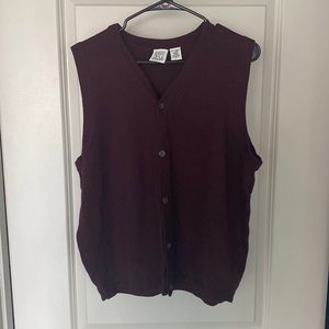 100% Merino Wool Sweater Vest